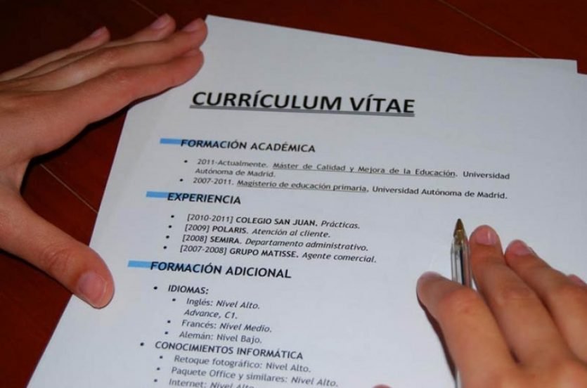 Currículum Vitae ciego una alternativa para conseguir empleo